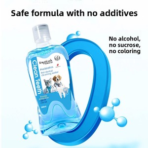 Enjuague Bucal Comestible para Perros y Gatos - Solución Probiótica para la Limpieza Dental, Eliminación de Sarro y <span class=keywords><strong>Mal</strong></span> <span class=keywords><strong>Aliento</strong></span> - Product Image 4