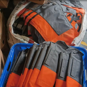 Sturdyarmor – Protège-jambes de sécurité portable et respirant pour l'extérieur, style tablier, orange forêt, anti-coupure niveau D, pour tronçonneuse - Product Image 5