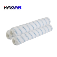 Large gamme d'outils de décoration 18 pouces microfibre Blue Stripe sur la longueur du pinceau à rouleau de peinture