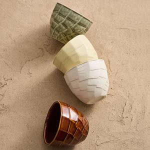 Tazza da Caffè in Ceramica MSH Stile Retrò Verde con Ampia Apertura per Latte Art, Tazza Giapponese a Forma di Maiale - Product Image 2