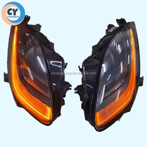 Pour <span class=keywords><strong>Jaguar</strong></span> F-Type phares LED lentille 2016-2020 Original X152 lampe pour Cabriolet Matrix JX53- 13W029-HA haute lumière pour coupé - Product Image 3