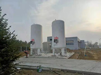 Nuzhuo Merk Industriële 20m3 Lng Opslag Cryogene Tank Horizontale Lng Opslagtank
