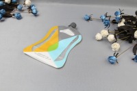 Pochette souple personnalisée avec bec verseur, sans BPA, pour l'emballage de liquides, idéale pour les aliments pour bébés, les purées de fruits et les jus.