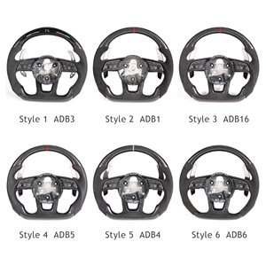 Audi A3 A4 A5 sợi carbon da thể thao D-hình dạng tay lái-tùy chọn có sẵn - Product Image 6