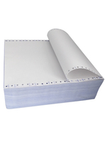 Papel de impresora de matriz de puntos de papel de computadora sin carbón superior-Perfecto para facturas, recibos y formularios