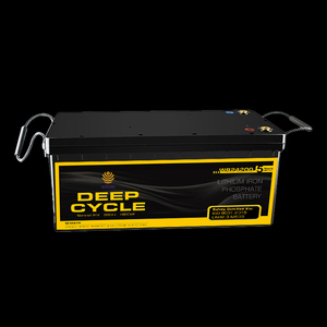 แบตเตอรี่200Ah wiren 25.6V 5120Wh BMS อัจฉริยะสำหรับแบตเตอรี่สำรองลิเธียมพลังงานแสงอาทิตย์ App6000รอบ - Product Image 5