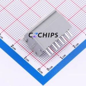 255-404 Spring Terminal Block Through hole Component (THT),P=5.08mm Connector 1x4P 5.08mm Gray 4P - Product Image 2