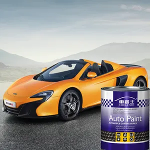 KTS Car Lacquer Paint Factory Metallic Silver Auto Repair Base coat 1K 2K Car Paint Color Mixing System