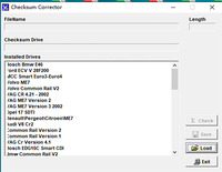 Checksum Corrector ECU Checksum Correction Software for ECU Bin. File Fit for VAG for GM for Bosch for Volvo for Ford for Opel
