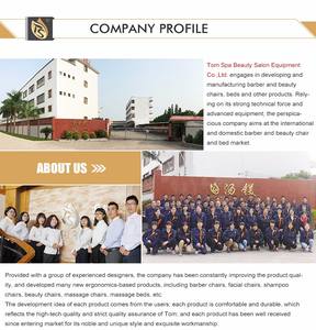 Fauteuil de Coiffure de Luxe Blanc en Cuir Confortable et Portable pour Salon de Coiffure, Mobilier de Salon et Hôtel - Vente en Gros - Product Image 3