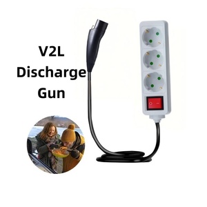 Nuevo Conector de Descarga CA Tipo 2 Estándar Europeo V2L Enchufable para Suministro de Energía de Emergencia en Campo y Hogar, Multi-escenario - Product Image 1