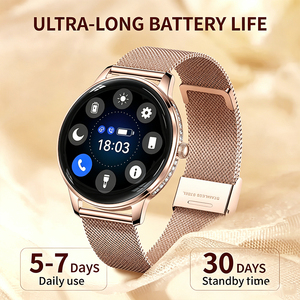 DSM11 Silver HK38 <b>Women</b> <b>Smart</b> <b>Watch</b> AMOLED Screen Metal Diamond‑Shaped Case Female Health Monitoring Fashion Ladies Wristwatch - Product Image 3