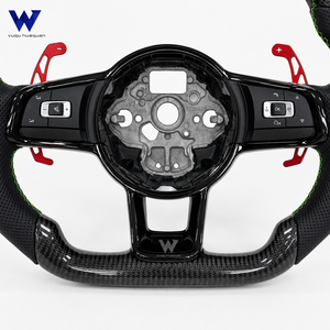 Instalación No Destructiva de Volante Multifuncional de Fibra de Carbono para Volkswagen Bora, Boratdi, Caddy, Golf GTD, Golf GTI - Product Image 5