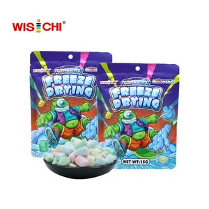 Guimauves déshydratées croustillantes et délicieuses au design monstre, 15g, multicolores, pour enfants - Product Image 4