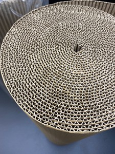 Singleface <strong>Corrugated</strong> <strong>Roll</strong> 400mm*10m Kraft 1200mm*10m <strong>Corrugated</strong> Paper <strong>Roll</strong> Wrapping Moving Goods - Product Image 4