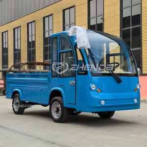 Nouveaux produits : Mini-bus bleu avec caisse de chargement, vente en gros, mini-bus électrique à quatre roues, voiture électrique de tourisme urbain - Product Image 6