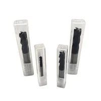 Fraise à queue en carbure monobloc D8*60*D8*4f à 4 cannelures pour usinage de l'acier inoxydable