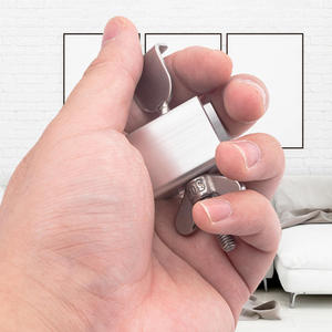 Universal Anti-Theft Top Door Stopper Stainless Steel Door <b>Lock</b> Anti-Theft Top Stopper Travel Hotel <b>Lock</b> for Any Doors - Product Image 4