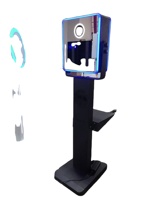 Dernière Tendance : Machine Photo Booth Universelle pour iPad/Surface, Marque Keft, Garantie 2 Ans, Éclairage RGB Rotatif à 360° Réglable, Flight Case