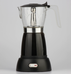 Cafetière électrique 110v 220v, <span class=keywords><strong>6</strong></span> <span class=keywords><strong>tasses</strong></span>, 300ml, machine à expresso portable en aluminium, cafetière moka pour la maison et les voyages - Product Image 1