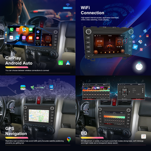 Radio de Coche Android Hikity 2 Din de 7'' para Honda CR-V 2007 2008 2009 2010 <span class=keywords><strong>2011</strong></span>, CarPlay Inalámbrico, Android Auto, GPS, WIFI, Proveedor Mayorista - Product Image 2