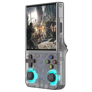 Código abierto R36ultra <span class=keywords><strong>Retro</strong></span> Reproductor de <span class=keywords><strong>video</strong></span> portátil de 4,0 pulgadas Consola de juegos portátil 64GB 128GB Sistema Linux Nueva generación Wi-Fi - Product Image 1