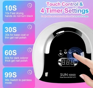 Lampe à ongles professionnelle 48W, sécheuse de vernis gel UV LED, appareil de photothérapie, équipement d'amélioration des ongles, vente en gros - Product Image 5