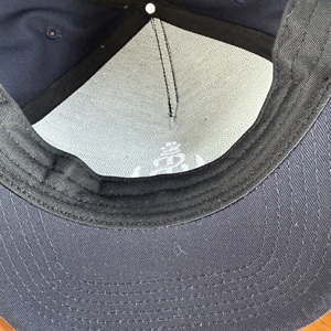 High Quality Fashion <b>Men</b> <b>Flat</b> Brim Baseball <b>Cap</b> 3D Puff Custom Logo 5 Panels <b>Cap</b> Snapback Hat With Rope Decoration - Product Image 6