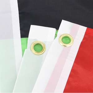 Bolsa de Papel de Primera Calidad Personalizable con Impresión Digital de la Bandera Pan-Africana, para Juneteenth - Product Image 4