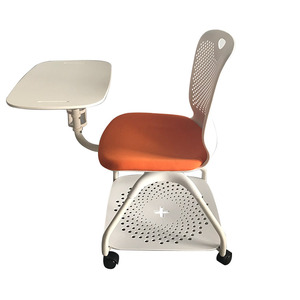 <span class=keywords><strong>Sedia</strong></span> Pieghevole Moderna in Plastica per Formazione e Scuola con Tavoletta Scrittoio Integrata - Product Image 2