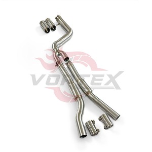 Tubo intermedio de alto rendimiento Vortex SS304 para BMW M240i G42 3.0T B58 2022-2025, escape de carreras de alto flujo, eliminación de resonador en la sección media - Product Image 5