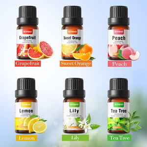 Huiles Essentielles Biologiques Pures de Plantes : Arbre à Thé, Sakura, Ginseng, Gingembre, Menthe Poivrée, Citronnelle – Huiles Essentielles d'Aromathérapie - Product Image 2