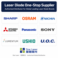 Nichia NUBB41 455nm 27.5W Diode laser bleue haute puissance MCP 4 canaux pour soudage laser, découpe, impression 3D