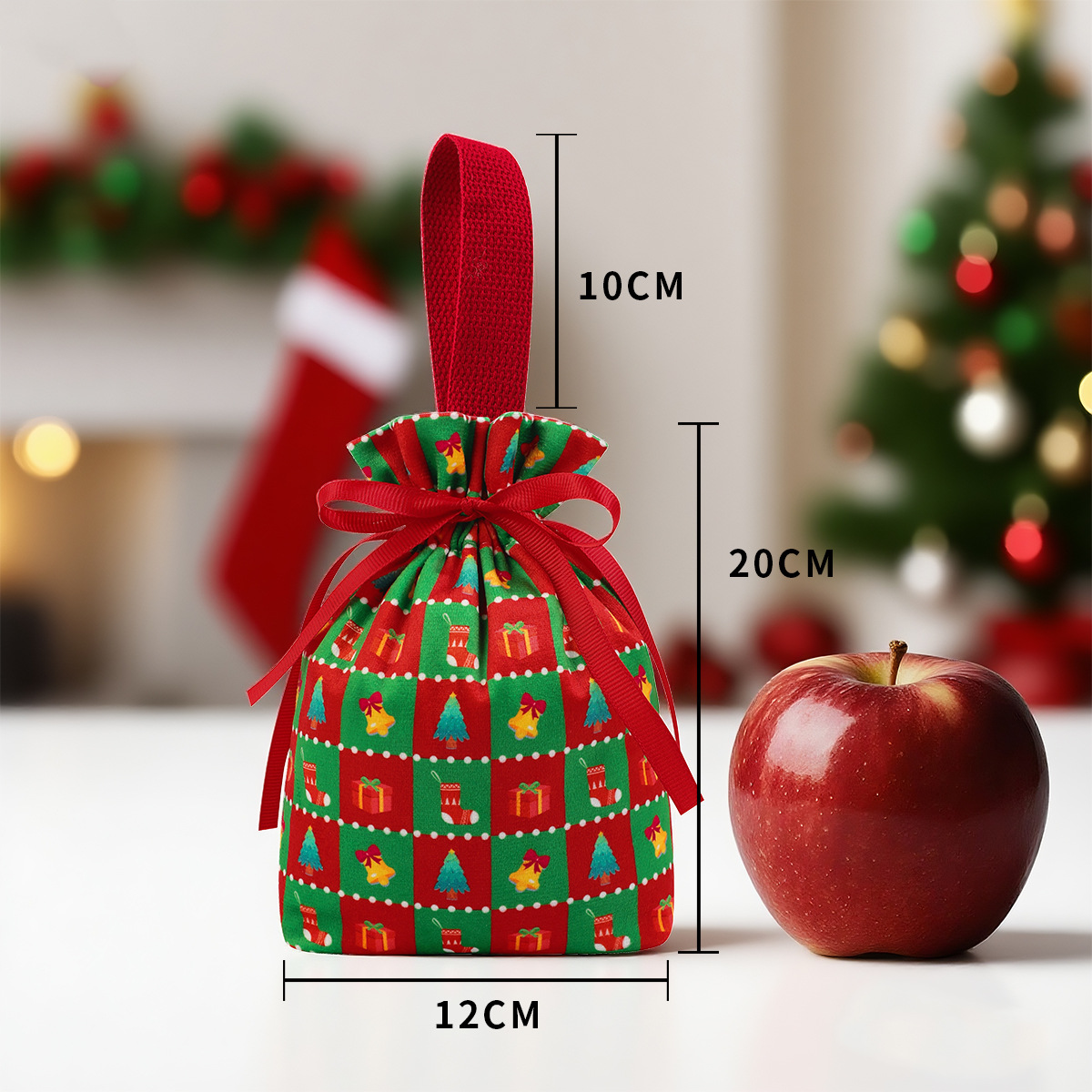 [handheld] apple bag-3;12*20cm