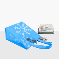Sac de courses réutilisable multifonctionnel en tissu non tissé écologique, pliable, avec poignées, personnalisable avec logo, pour voyages et courses (OEM/ODM)
