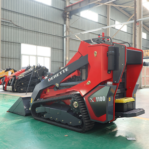 Minicargadora de orugas Derette XC1100 con aprobación EPA para maquinaria de movimiento de tierras - Product Image 4