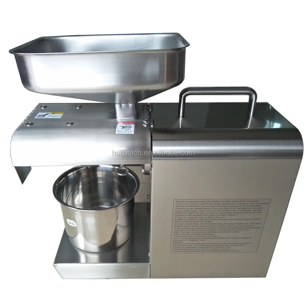 Edible oil maker/screw mini oil extraction machine HJ-P06