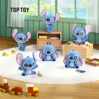 Juguete Original 100% en Oferta, Muñeco Sorpresa de la Serie MINI Fluffy de Stitch, Adornos para Coche, Regalo, Decoración Navideña