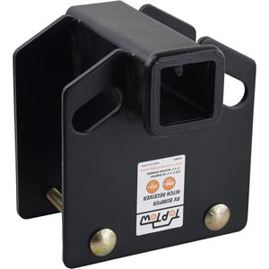 อะแดปเตอร์ตัวรับกันชนรถบ้าน Toptow ขนาด 2 นิ้ว รับน้ำหนักได้ 3500 ปอนด์ ใช้ได้กับกันชนทรงสี่เหลี่ยมขนาด 4 x 4 นิ้ว - Product Image 4