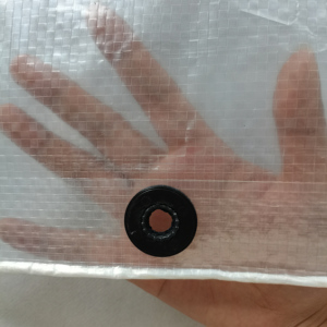 Couverture de verger de cerisier et film de protection de toit d'arbre fruitier avec oeillets en plastique - Product Image 1