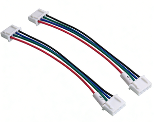 定制型 JST XH2.5-04P 公母端子线，用于智能窗帘电机限位开关连接线束 - Product Image 3