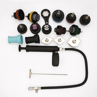 Kit penguji tekanan Radiator, Kit detektor air bocor, alat inspeksi otomatis untuk tangki air