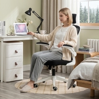 Chaise de bureau pivotante pivotante avec chaise de bureau en métal maillé pour manager Prix d'usine pour bureau