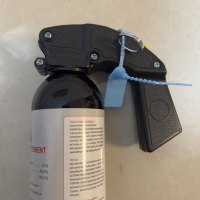 Gel dissuasif professionnel anti-ours longue portée 30 pieds, 470 ml, grande capacité, spray de sécurité extérieur personnalisable pour la protection en camping