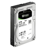Großhandel 100% SATA3 3,5 Zoll 6TB HDD Metallgehäuse 7200 U/min Interne SATA 3.0 Generalüberholte Festplatte für Überwachung CCTV DVR NVR Sicherheit