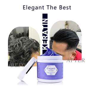 Traitement capillaire lissant à la kératine brésilienne sans fumée sans odeur traitement à la kératine sans formaldéhyde pour tous les types de cheveux - Product Image 6