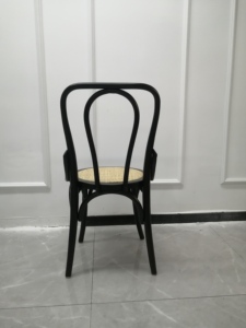 <span class=keywords><strong>Chaise</strong></span> de salle à manger en rotin tressé <span class=keywords><strong>Thonet</strong></span> en bois massif courbé style <span class=keywords><strong>bistrot</strong></span> - Product Image 3