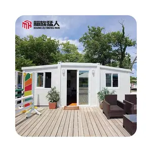 CE certification australia expandable house 40 foot luxury modular container with 3 bedrooms for sale