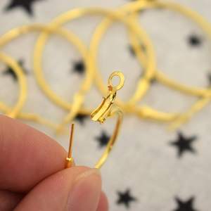 Semplice Stile Punk Broncos Rotondi <span class=keywords><strong>Orecchini</strong></span> Del <span class=keywords><strong>Cerchio</strong></span>, Oversize Grande <span class=keywords><strong>Cerchio</strong></span> <span class=keywords><strong>Orecchini</strong></span> <span class=keywords><strong>A</strong></span> <span class=keywords><strong>Cerchio</strong></span> In Oro <span class=keywords><strong>Set</strong></span> Per Le Donne Del Partito Dei Monili del Regalo - Product Image 3