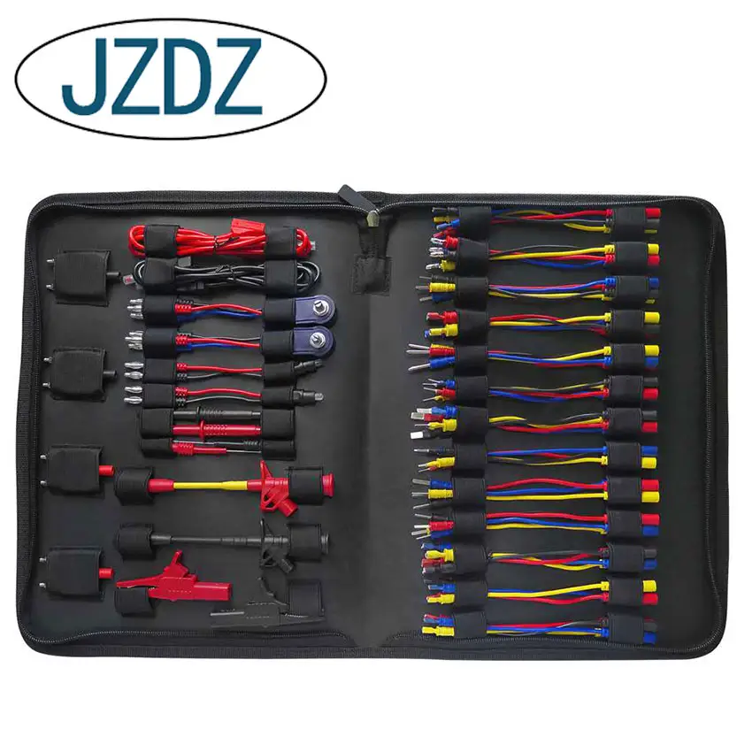 JZDZ 70pcs Electronic Specialties Kfz-Diagnose werkzeuge Testleitungs-Kit